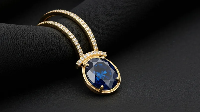 Bague Saphir Classique En Or Blanc