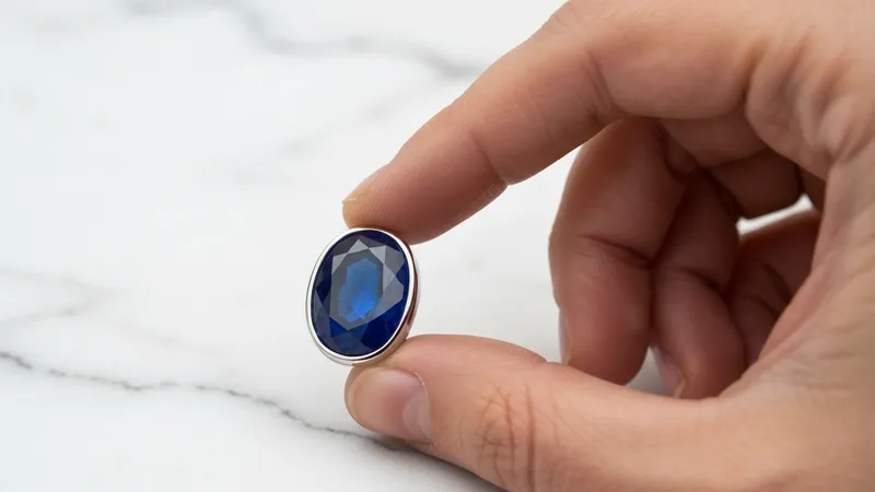 Bague saphir en platine pour une longévité accrue
