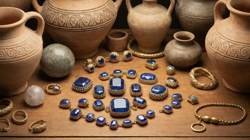 L'histoire du saphir dans les cultures anciennes